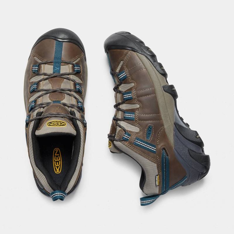 Keen Targhee II Waterproof - Erkek Trekking Ayakkabısı - Kahverengi - Turkey (802457FQR)